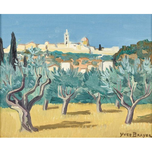 YVES BRAYER : 'Paysage de Voltferra' (DOBIASCHOFSKY AUKTIONEN AG)