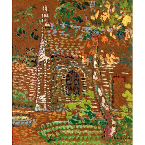 VICTOR L�ON JEAN PIERRE CHARRETON : La chapelle (DOBIASCHOFSKY AUKTIONEN AG)
