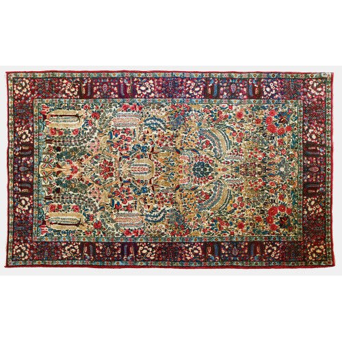 TEPPICH : Kirman, alt (DOBIASCHOFSKY AUKTIONEN AG)