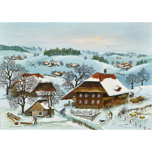 HELEN G�DEL : Emmentaler Winterleben (DOBIASCHOFSKY AUKTIONEN AG)