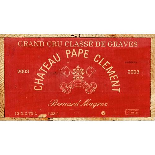 WEIN : Ch�teau Pape-Cl�ment 2003 (DOBIASCHOFSKY AUKTIONEN AG)