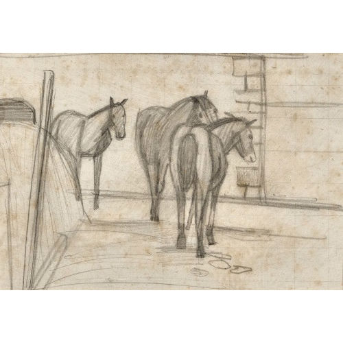 ALBERT SCHNYDER : 'Les Poulains' (DOBIASCHOFSKY AUKTIONEN AG)