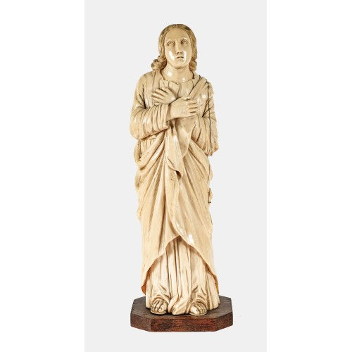 19. JH. ITALIEN : Johannes Evangelist mit �ber der Brust gekreuzten Armen (DOBIASCHOFSKY AUKTIONEN AG)