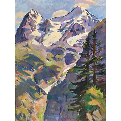 FRITZ MEIJER : Eiger und M�nch (DOBIASCHOFSKY AUKTIONEN AG)