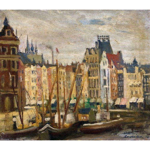 20. JH. HOLLAND : 'Amsterdam: Damstraat' (DOBIASCHOFSKY AUKTIONEN AG)