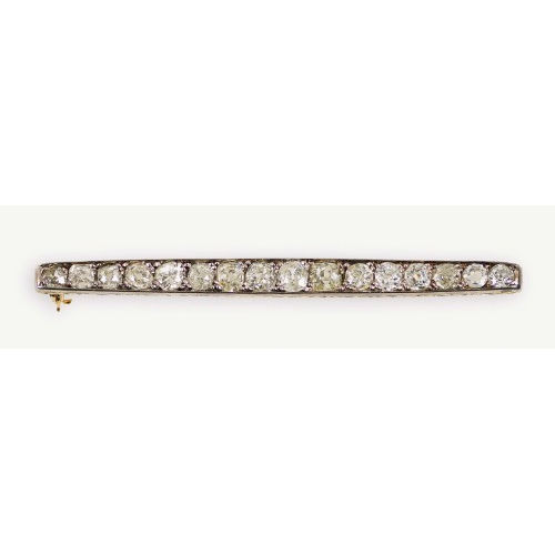 DIAMANT-BROSCHE : (DOBIASCHOFSKY AUKTIONEN AG)