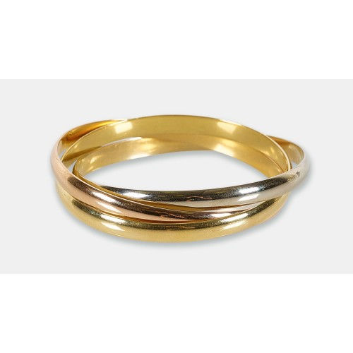 GOLD-ARMREIF : Cartier, Trinity (DOBIASCHOFSKY AUKTIONEN AG)