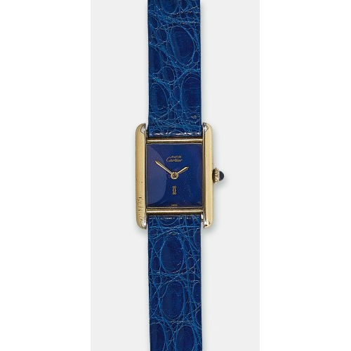 DAMENARMBANDUHR : Cartier, Must De Cartier, um 1990 (DOBIASCHOFSKY AUKTIONEN AG)