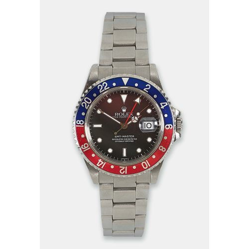 HERRENARMBANDUHR : Rolex, Oyster Perpetual Date GMT-Master Pepsi, 1991 (DOBIASCHOFSKY AUKTIONEN AG)