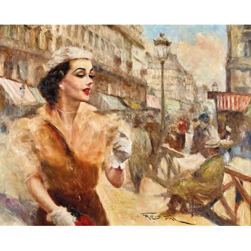 P�L (PAUL) FRIED : 'Nanette' (DOBIASCHOFSKY AUKTIONEN AG)