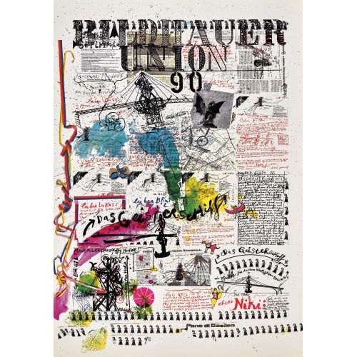JEAN TINGUELY : 'Bildhauer Union 90' (DOBIASCHOFSKY AUKTIONEN AG)
