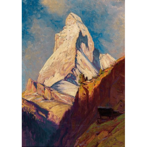 ALBERT HENRY JOHN GOS : Das Matterhorn (DOBIASCHOFSKY AUKTIONEN AG)
