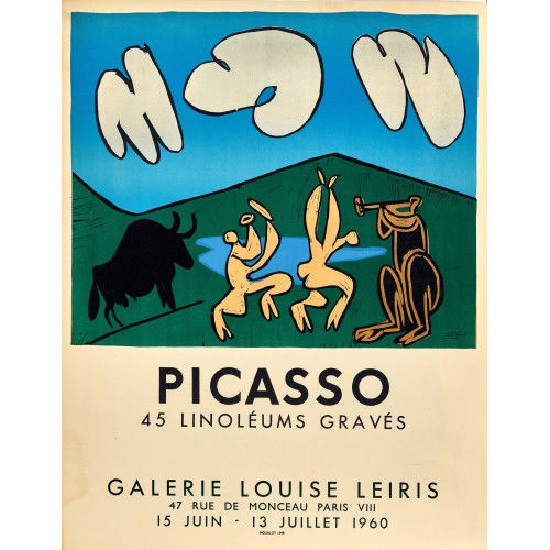 PABLO PICASSO : 'Picasso Galerie Louise Leiris 1960' (DOBIASCHOFSKY AUKTIONEN AG)