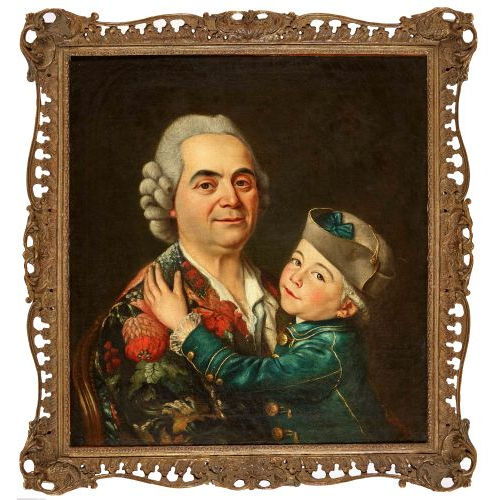 REMI-FURSY DESCARSIN : Vater und Sohn (DOBIASCHOFSKY AUKTIONEN AG)