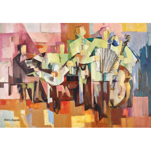 HERV� MASSON : 'L'orchestre' (DOBIASCHOFSKY AUKTIONEN AG)