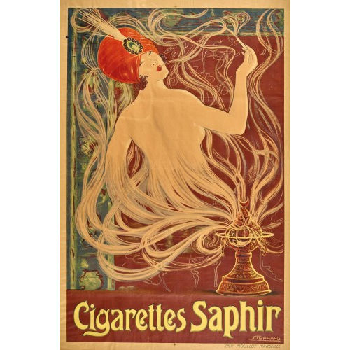 STEPHANO : 'Cigarettes Saphir' (DOBIASCHOFSKY AUKTIONEN AG)