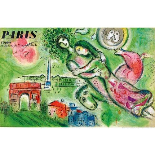 MARC CHAGALL : 'Paris' (DOBIASCHOFSKY AUKTIONEN AG)