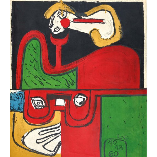 CHARLES-�DOUARD) LE CORBUSIER (EIGTL. JEANNERET : 'Portrait' (DOBIASCHOFSKY AUKTIONEN AG)