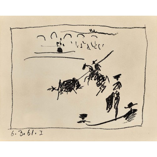 PABLO PICASSO : 'La Pique' (DOBIASCHOFSKY AUKTIONEN AG)