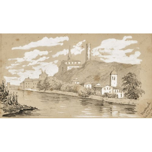 ALBERT ANKER : 'Montmerle. Bords de la Saone' (DOBIASCHOFSKY AUKTIONEN AG)