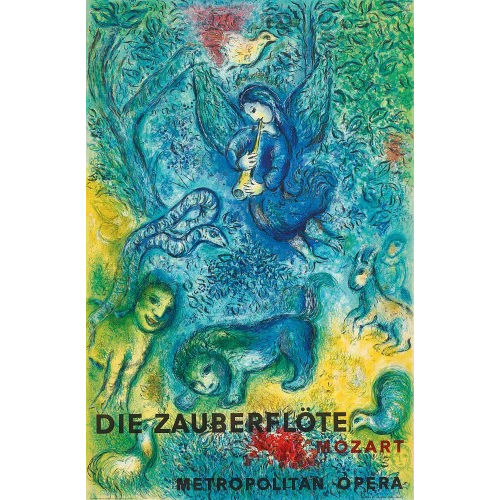 MARC CHAGALL : 'Zauberfl�te Metropolitan Opera' (DOBIASCHOFSKY AUKTIONEN AG)