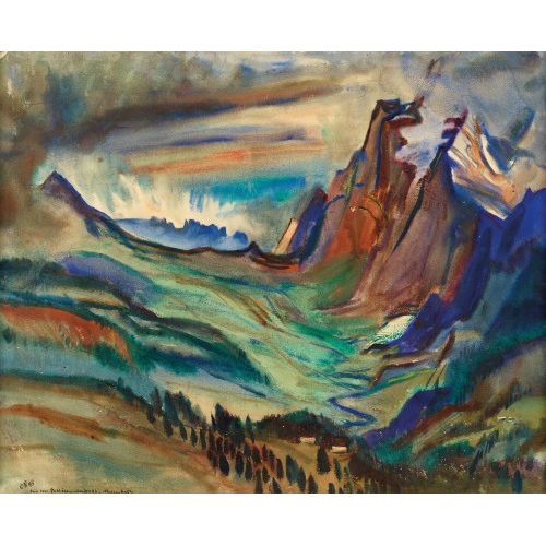 OTTO BAUMBERGER : Weites Tal (DOBIASCHOFSKY AUKTIONEN AG)