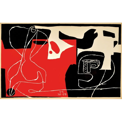 CHARLES-�DOUARD) LE CORBUSIER (EIGTL. JEANNERET : 'Les d�s sont jet�s' (DOBIASCHOFSKY AUKTIONEN AG)