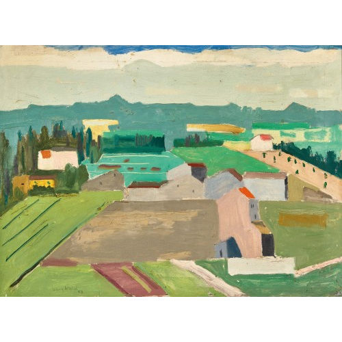 HENRY WABEL : 'Province - Franz�sische Landschaft' (DOBIASCHOFSKY AUKTIONEN AG)