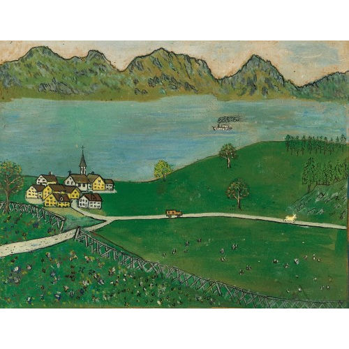 ALBERT ENZLER : Seelandschaft (DOBIASCHOFSKY AUKTIONEN AG)