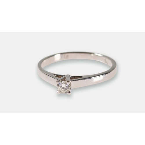 SOLITAIRE-RING : (DOBIASCHOFSKY AUKTIONEN AG)