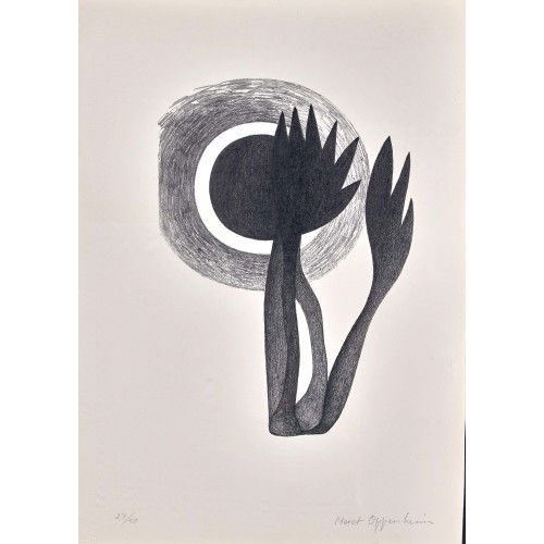 MERET OPPENHEIM : 'Pflanze vor Gestirn' (DOBIASCHOFSKY AUKTIONEN AG)