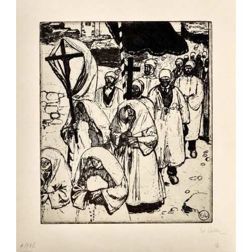 �DOUARD VALLET : 'Procession' (DOBIASCHOFSKY AUKTIONEN AG)