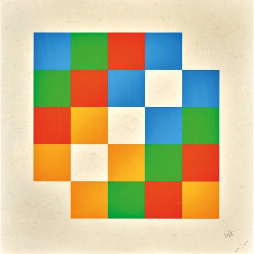 MAX BILL : Geometrische Komposition (DOBIASCHOFSKY AUKTIONEN AG)