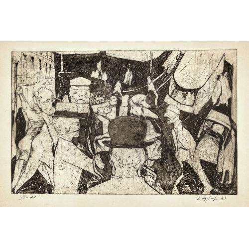 ERNST) COGHUF (EIGTL. STOCKER : 'Stadt' (DOBIASCHOFSKY AUKTIONEN AG)