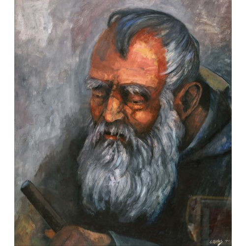WALTER KREBS : Portr�t eines b�rtigen Mannes (DOBIASCHOFSKY AUKTIONEN AG)