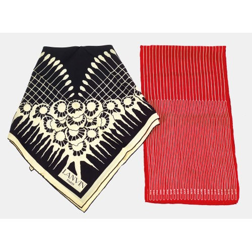 FOULARDS : Paris, 20. Jh. (Lanvin) (DOBIASCHOFSKY AUKTIONEN AG)