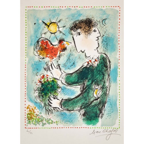 MARC CHAGALL : 'Die Morgenr�te' (DOBIASCHOFSKY AUKTIONEN AG)