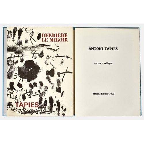 ANTONI T�PIES : Derri�re le Miroir Nr. 175: 'Encres et Collages' (DOBIASCHOFSKY AUKTIONEN AG)