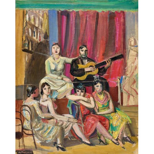 MAURICE BARRAUD : 'Flamenco' (DOBIASCHOFSKY AUKTIONEN AG)