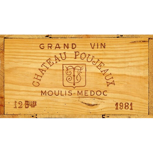 WEIN : Ch�teau Poujeaux 1981 (DOBIASCHOFSKY AUKTIONEN AG)