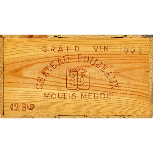 WEIN : Ch�teau Poujeaux 1981 (DOBIASCHOFSKY AUKTIONEN AG)