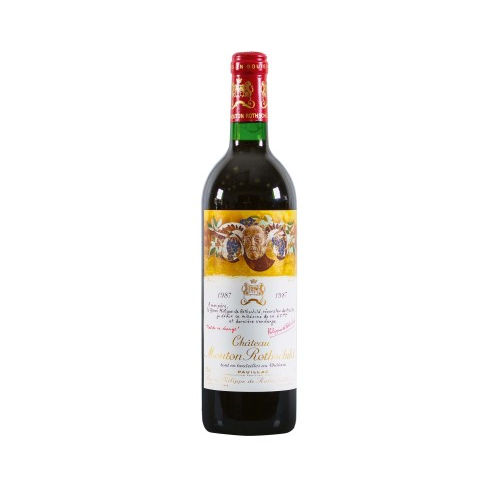 WEIN : Ch�teau Mouton-Rothschild 1987 (DOBIASCHOFSKY AUKTIONEN AG)
