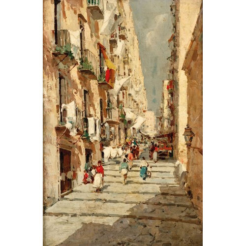 20. JH. ITALIEN : S�ditalienische Strassenpartie (DOBIASCHOFSKY AUKTIONEN AG)