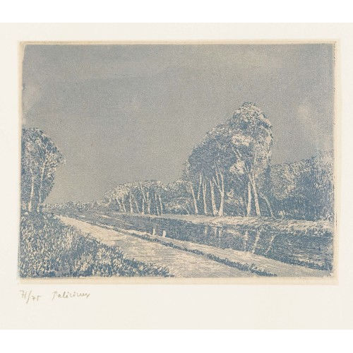 G�RARD DE PAL�ZIEUX : 'Le canal des Grangettes' (DOBIASCHOFSKY AUKTIONEN AG)