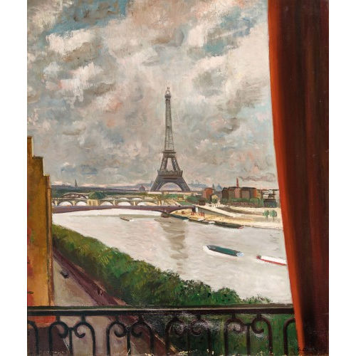 GEORGES DAREL : 'La Tour Eiffel' (DOBIASCHOFSKY AUKTIONEN AG)