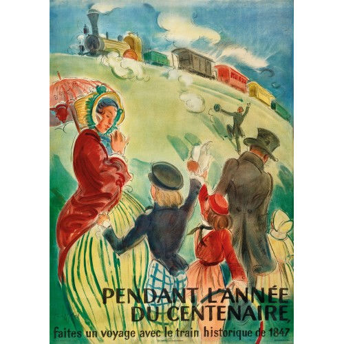 FRIEDRICH TRAFFELET : 'Pendant l'Ann�e du Centenaire...' (DOBIASCHOFSKY AUKTIONEN AG)