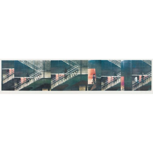 CATHERINE GFELLER : 'Escalator II' (DOBIASCHOFSKY AUKTIONEN AG)