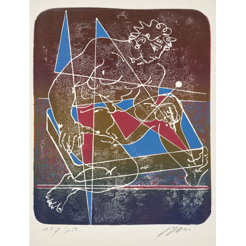 HANS ERNI : 'Der Lithograph' (DOBIASCHOFSKY AUKTIONEN AG)