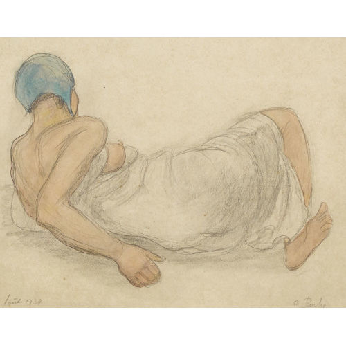 ODILON ROCHE : Liegende Turnerin (DOBIASCHOFSKY AUKTIONEN AG)