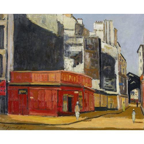 GEORGES BORGEAUD : 'March� couvert' (DOBIASCHOFSKY AUKTIONEN AG)